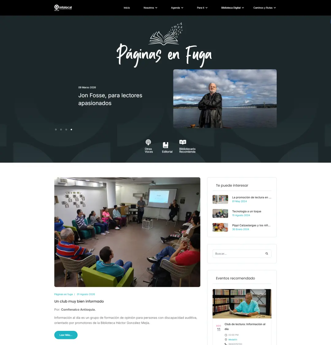 Blog Páginas en Fuga