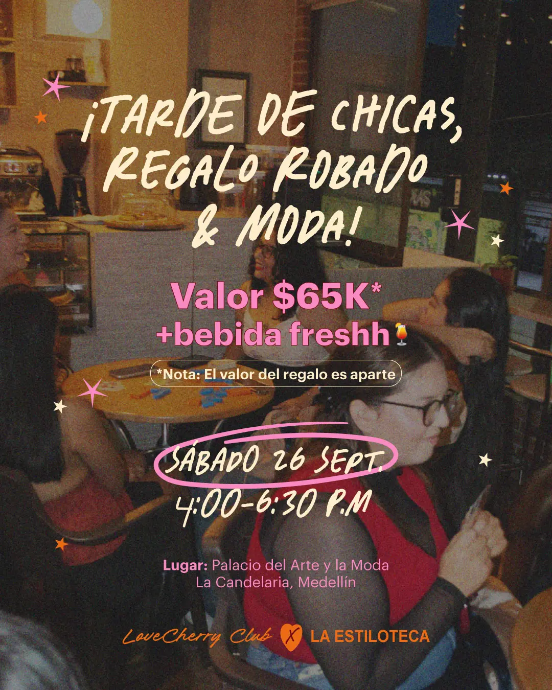 Tarde de chicas: regalo robado y moda