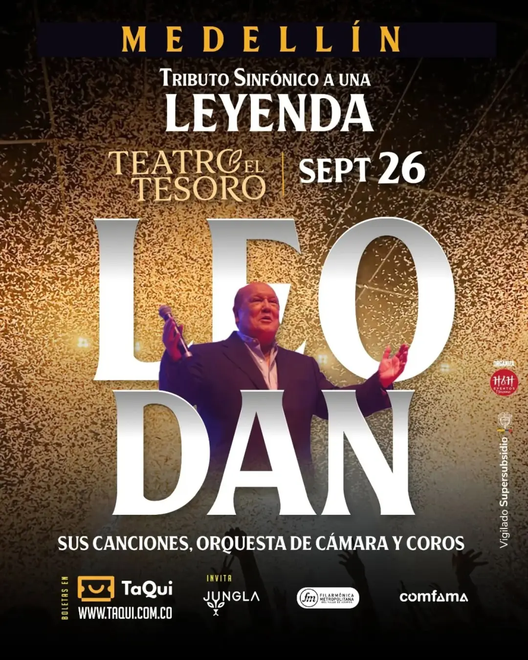Leo Dan: Tributo Sinfónico a una Leyenda