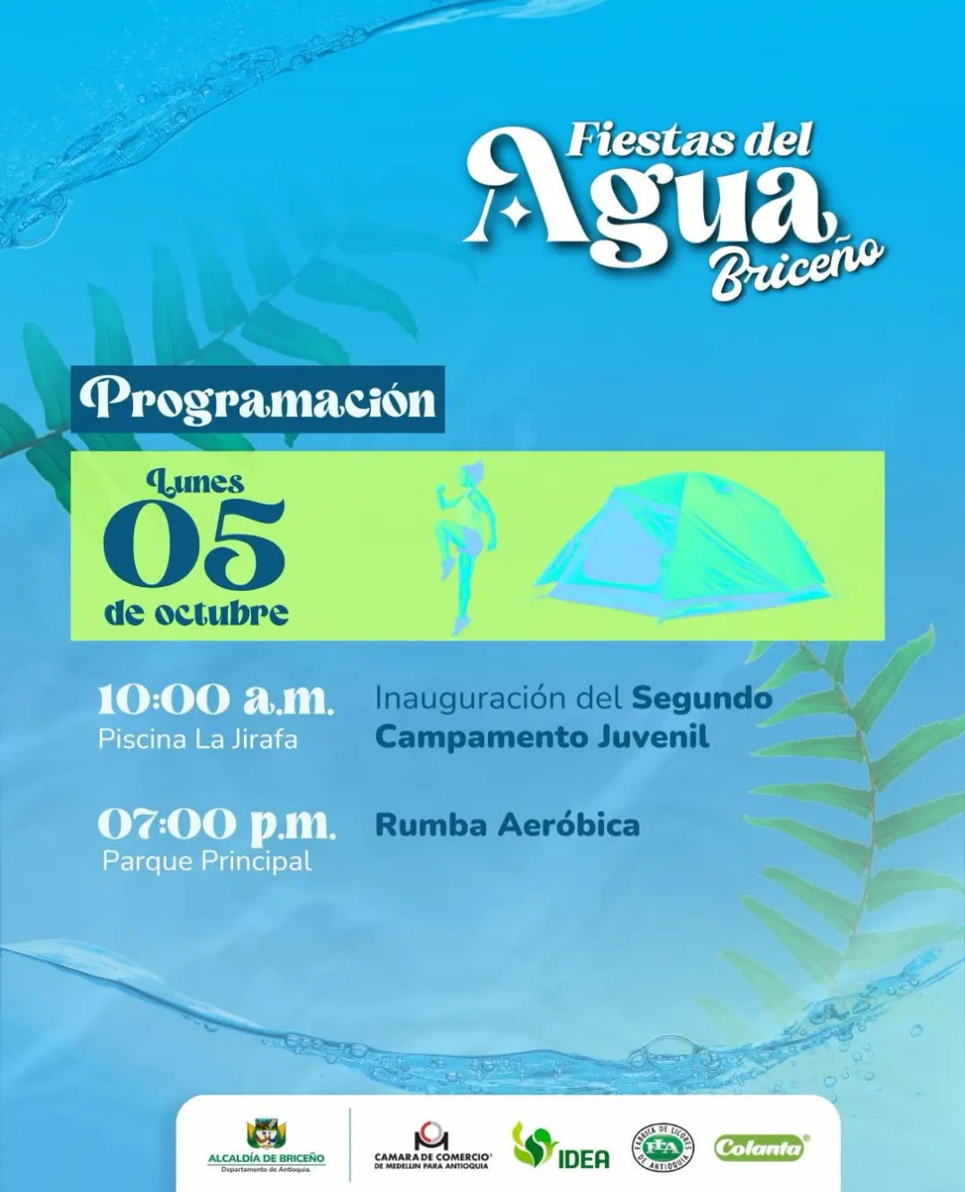 Programación XXVI Fiestas del Agua Briceño 2026