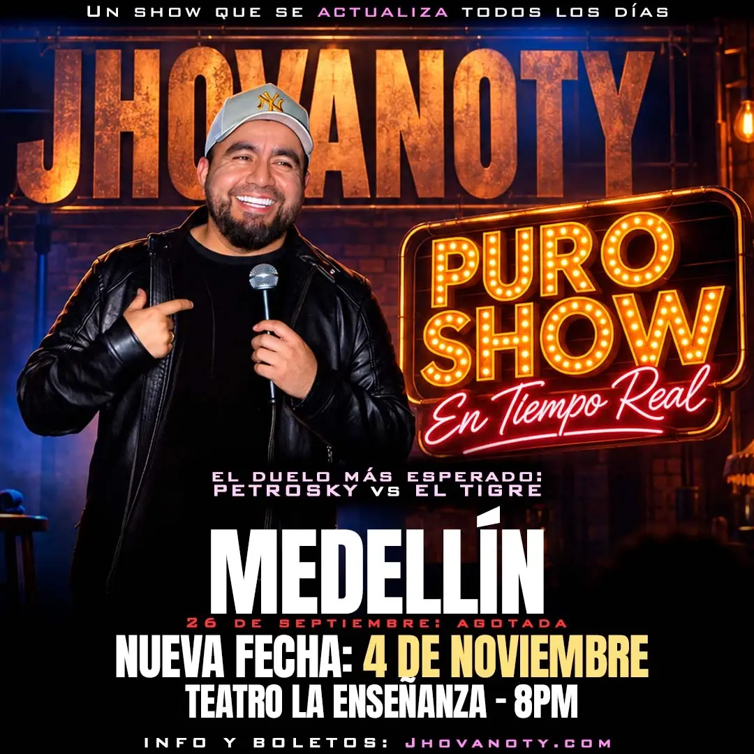 Jhovanoty: Puro Show En Tiempo Real