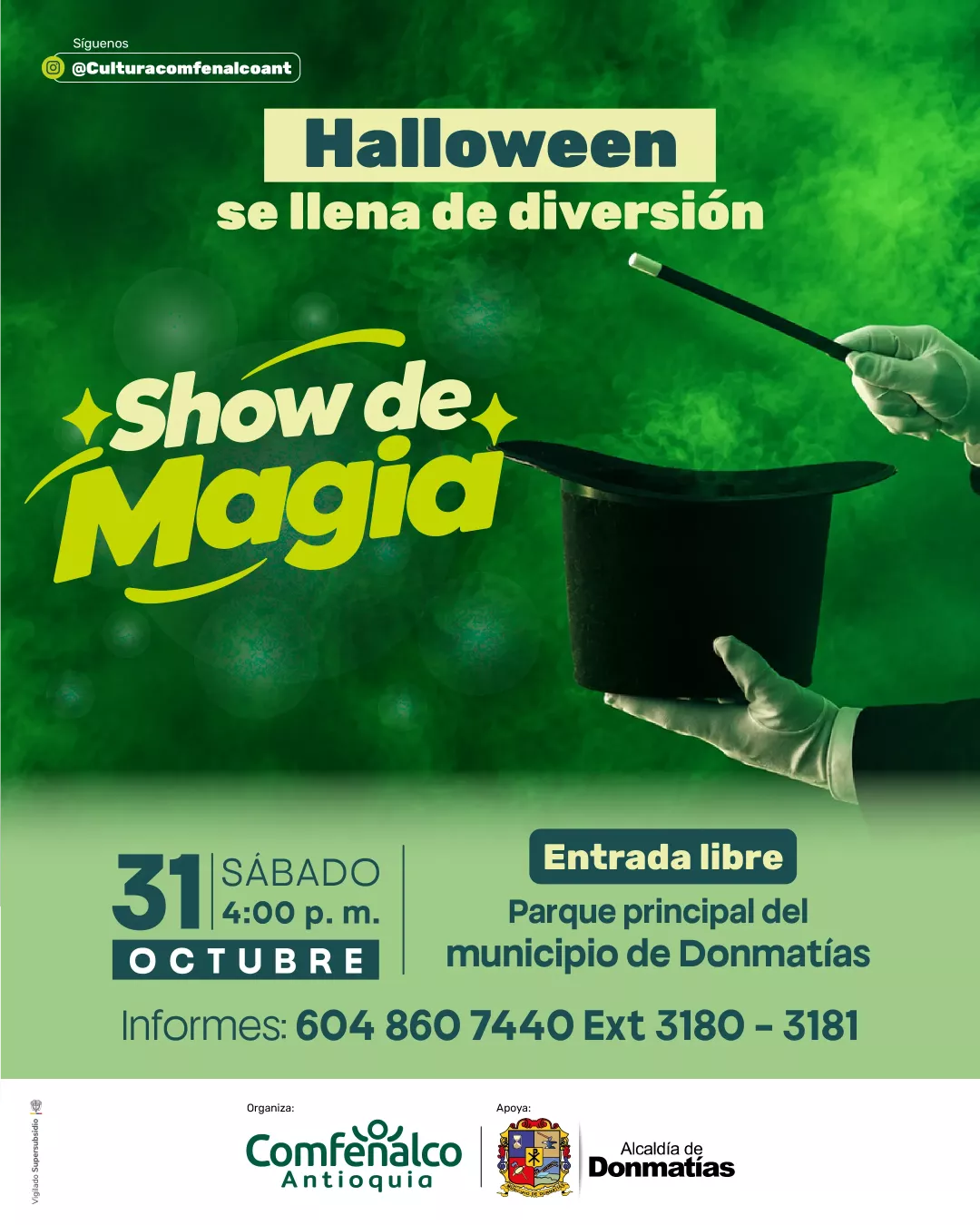 Show de magia Halloween