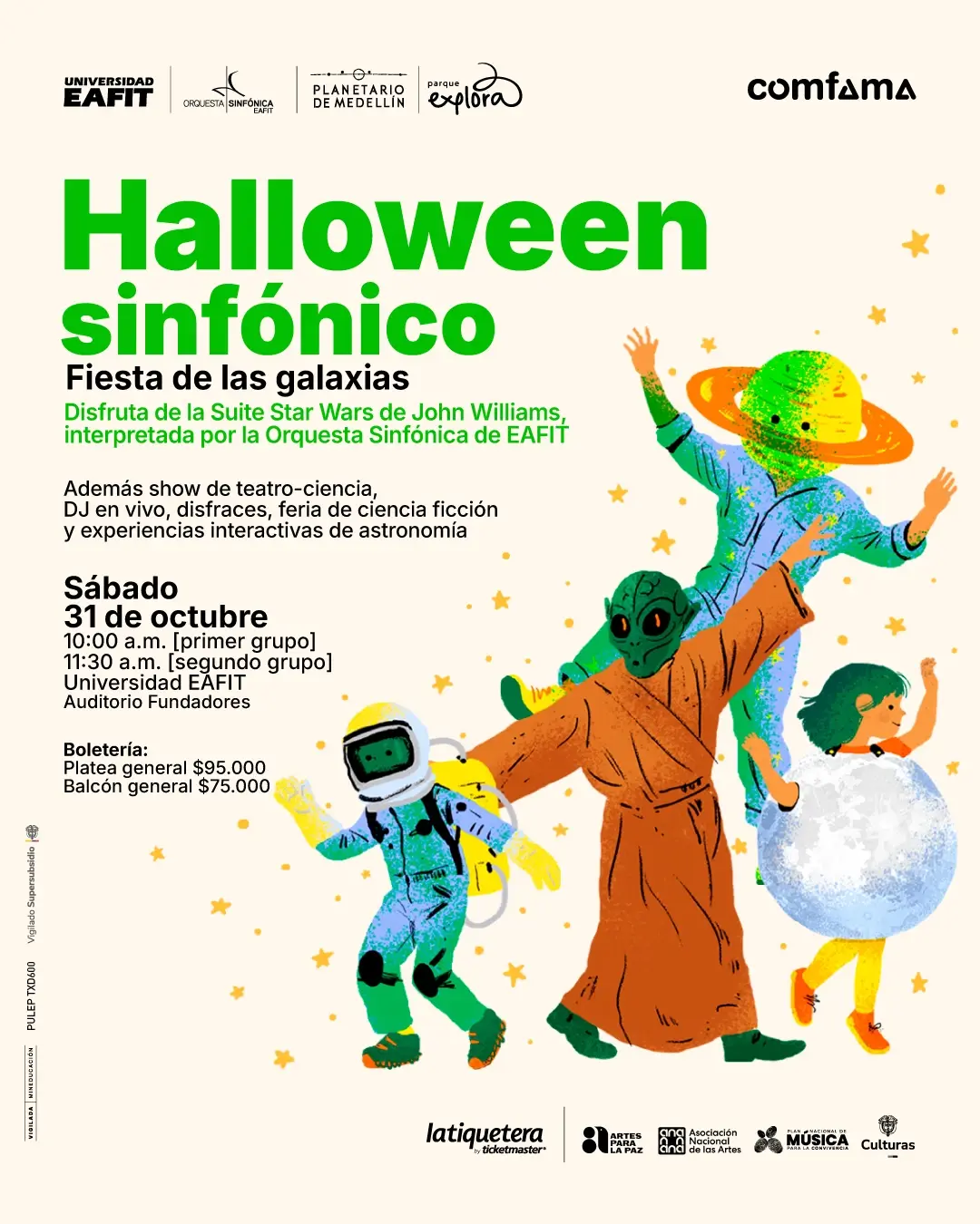 Halloween Sinfónico: Fiesta de las Galaxias