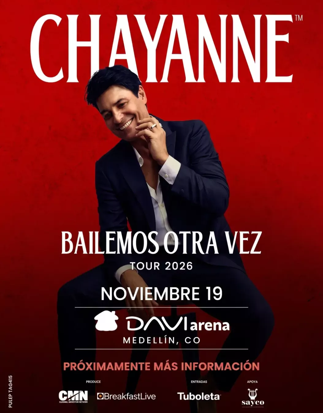 Chayanne: Bailemos Otra Vez Tour 2026