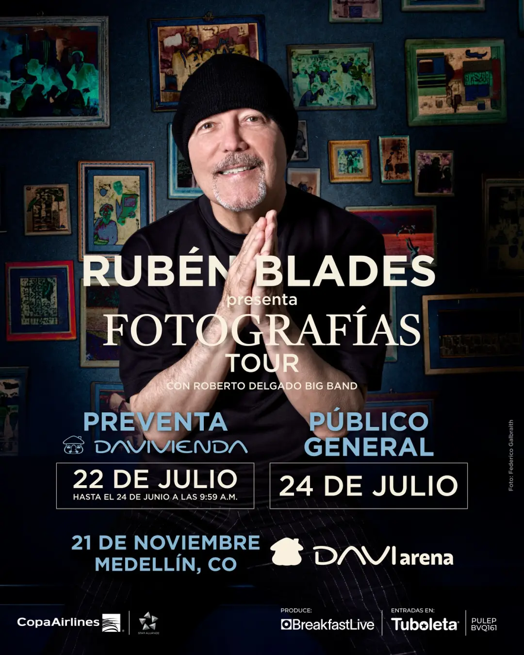 Rubén Blades - Fotografías Tour