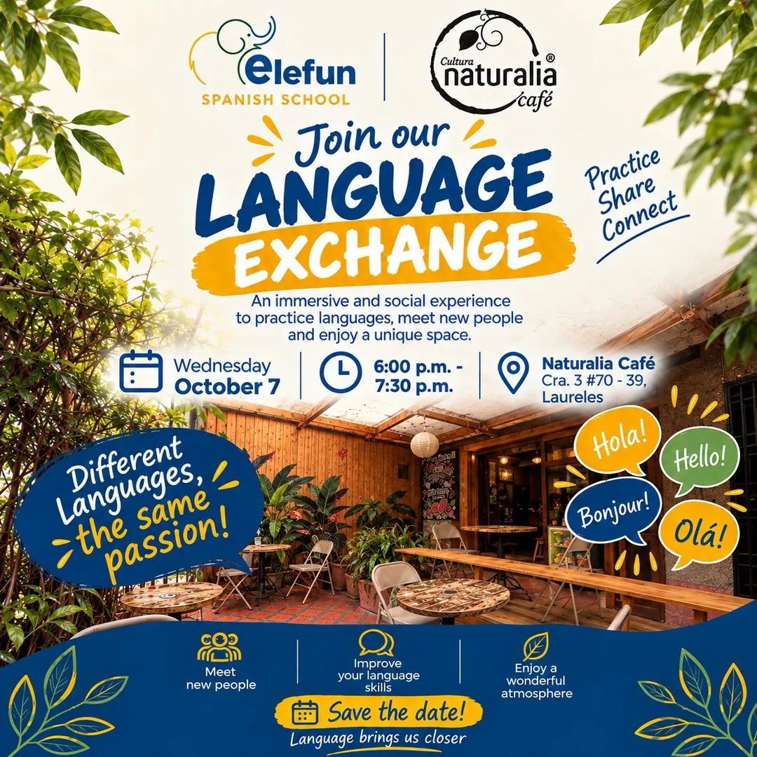 Language Exchange en Naturalia Café