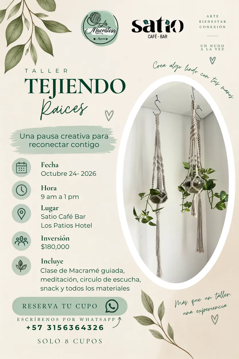 Taller Tejiendo Raíces