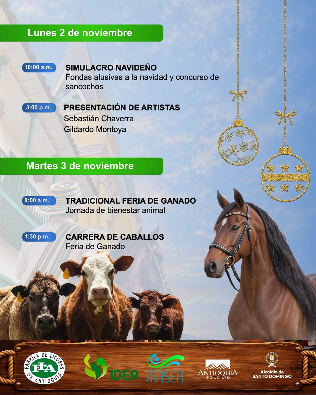 Programación XXIII Fiestas del Chalán y la Ganadería 2026