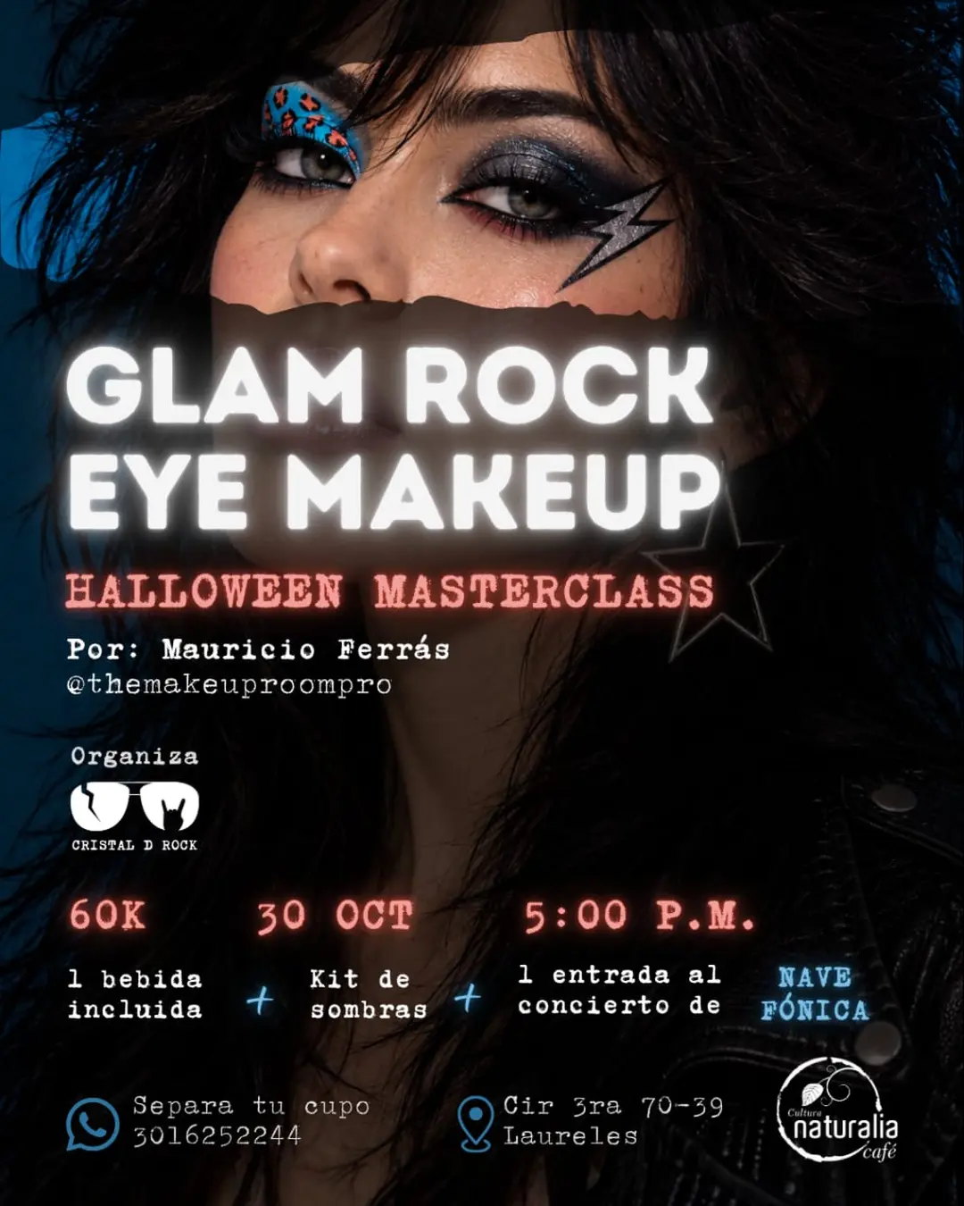 Glam Rock Eye Makeup