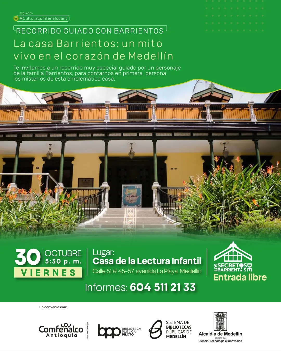 Recorrido guiado con Barrientos
