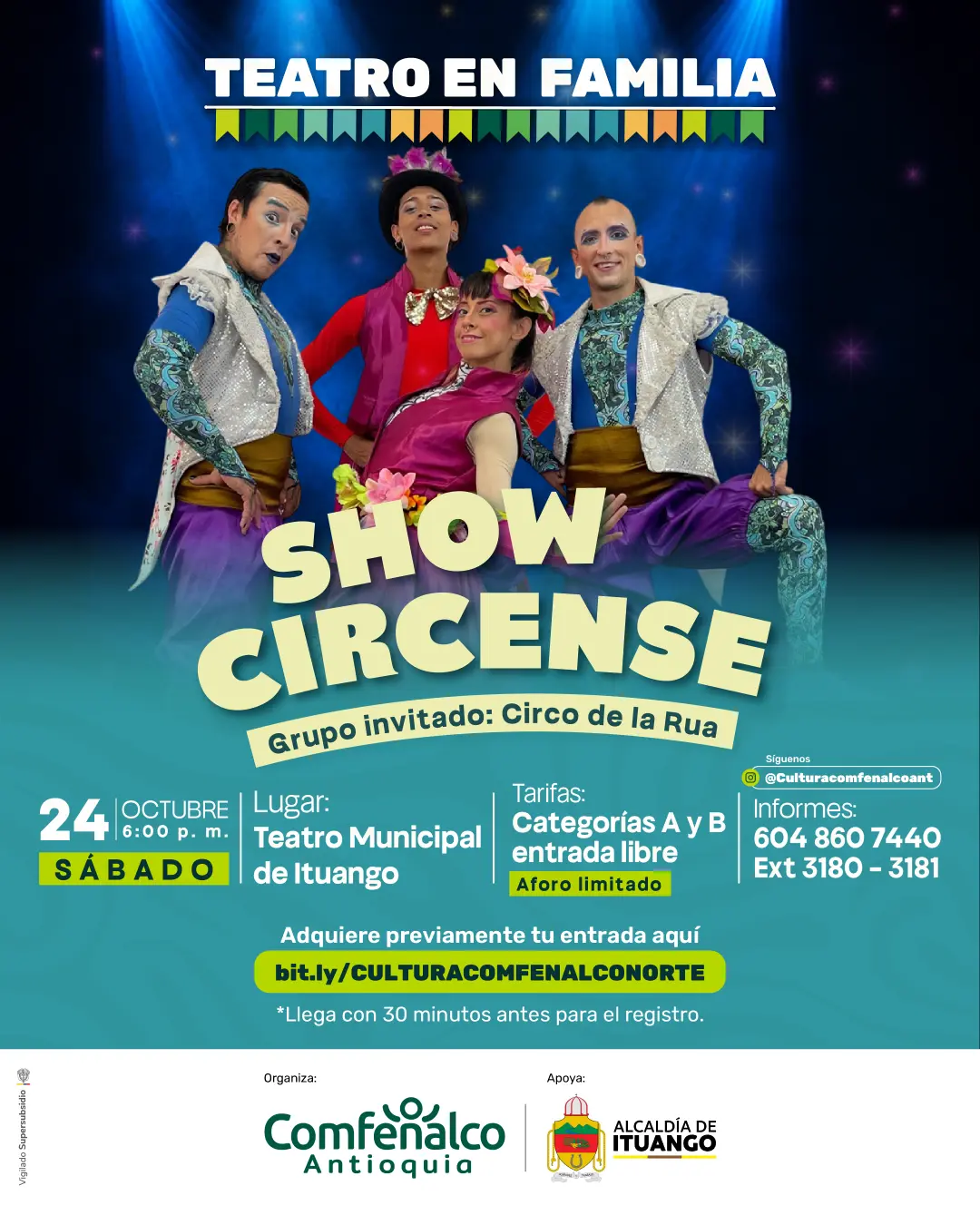 Teatro en Familia: Circo de la Rua