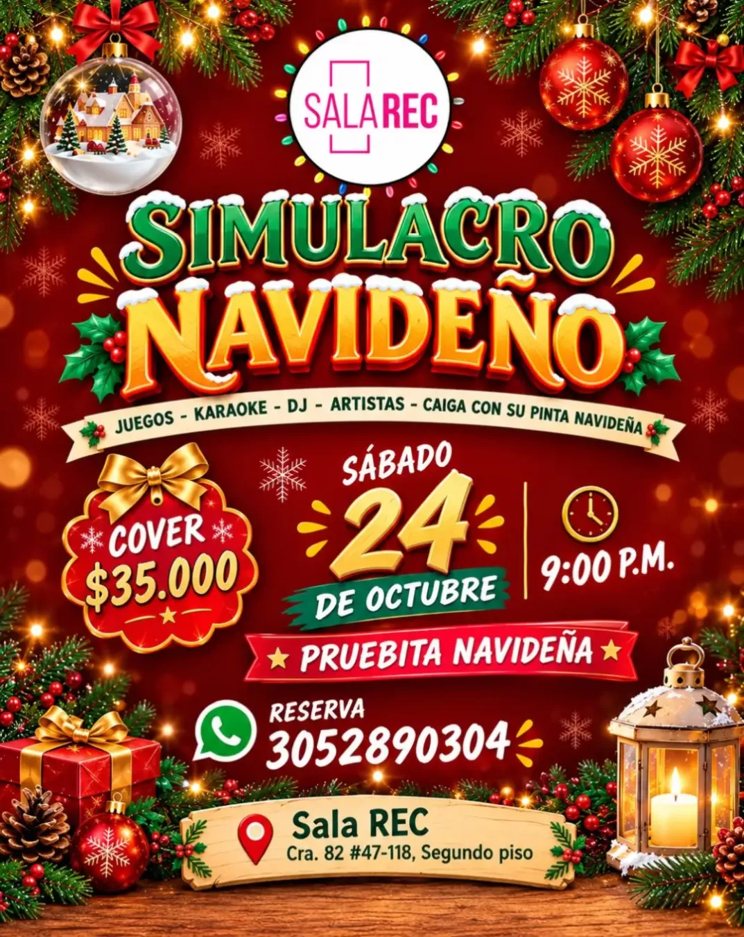 Simulacro Navideño 2026