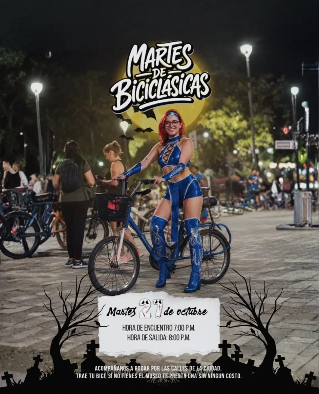 Martes de Biciclásicas y Halloween