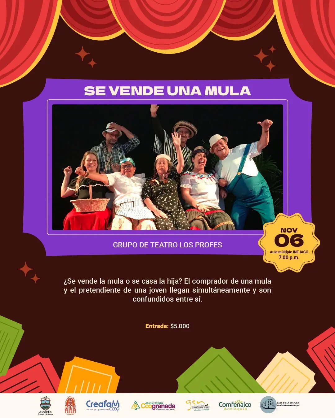 Programación 37.º Festival Granadino de Teatro 2026