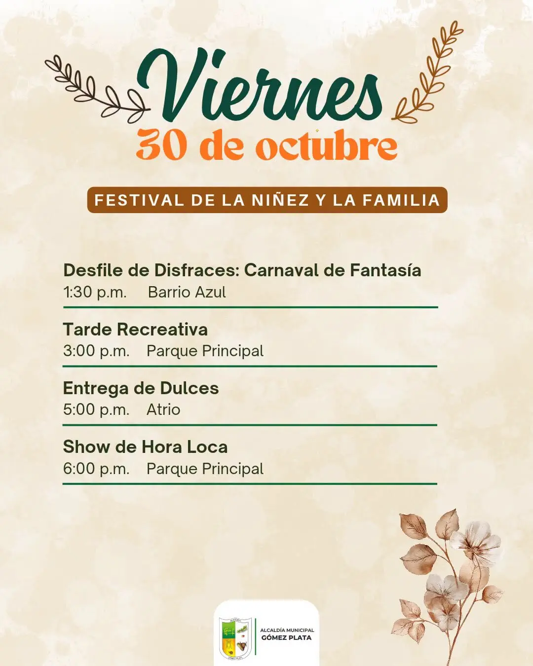 Programación 32° Fiestas de la Cordialidad 2026