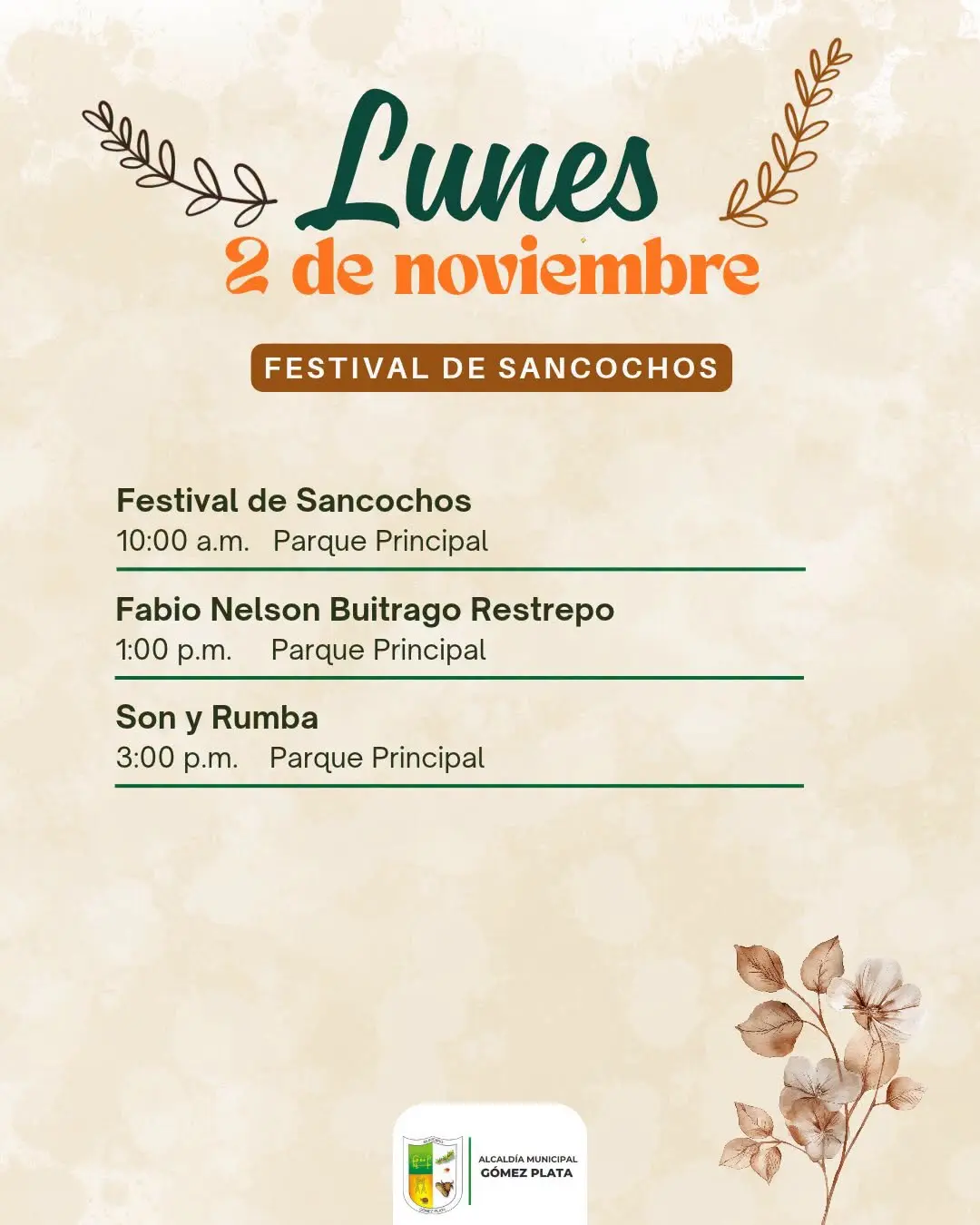 Programación 32° Fiestas de la Cordialidad 2026