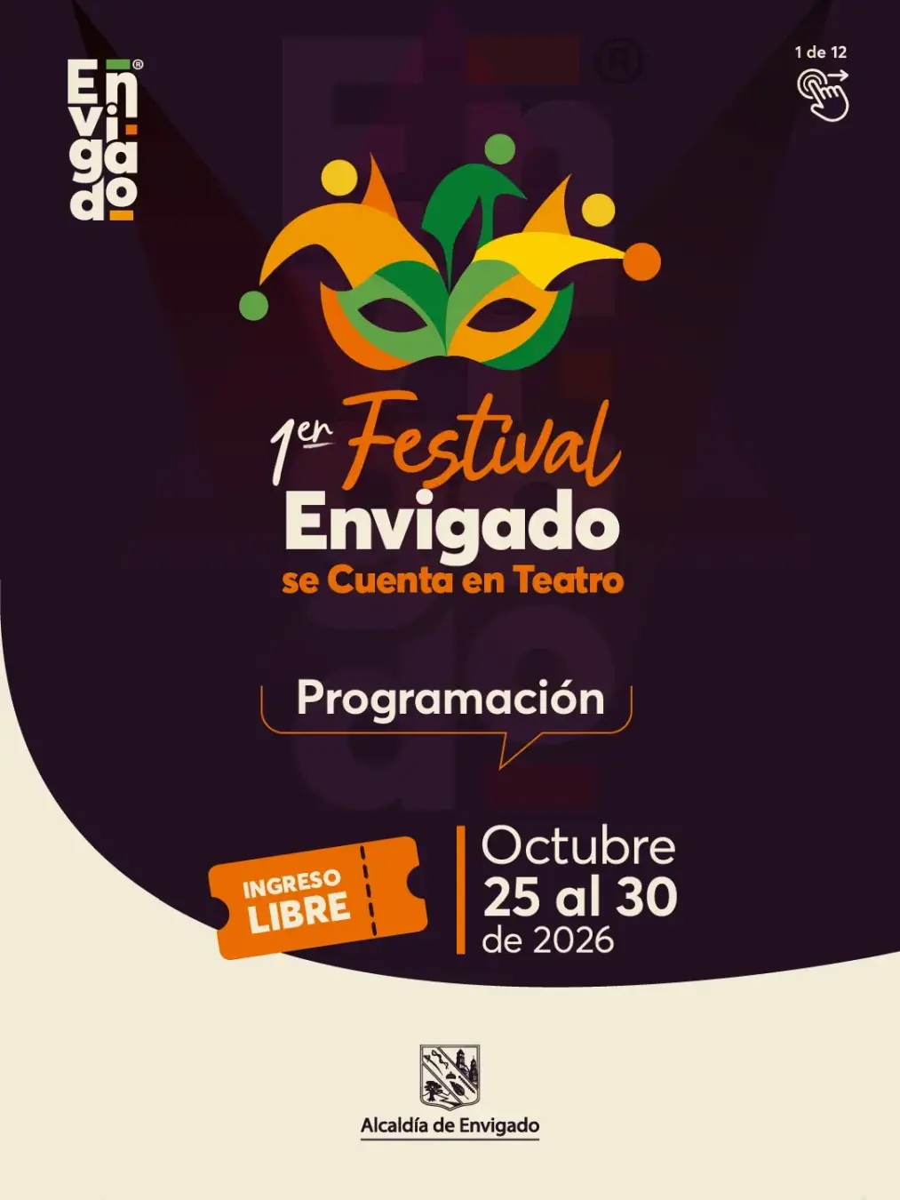 1.er Festival Envigado se Cuenta en Teatro 2026