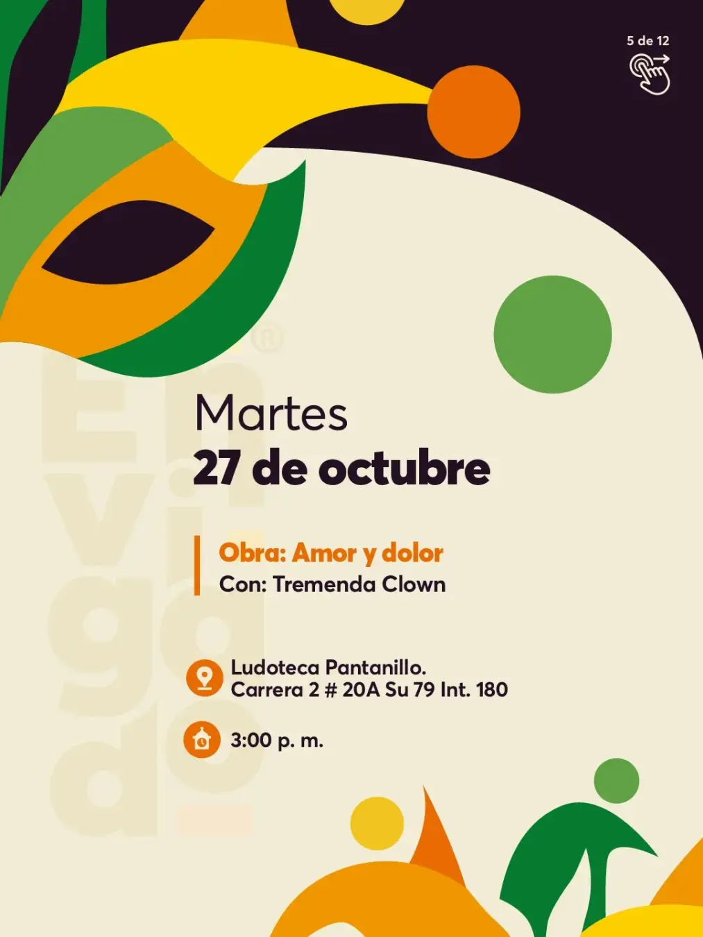 Programación 1.er Festival Envigado se Cuenta en Teatro 2026