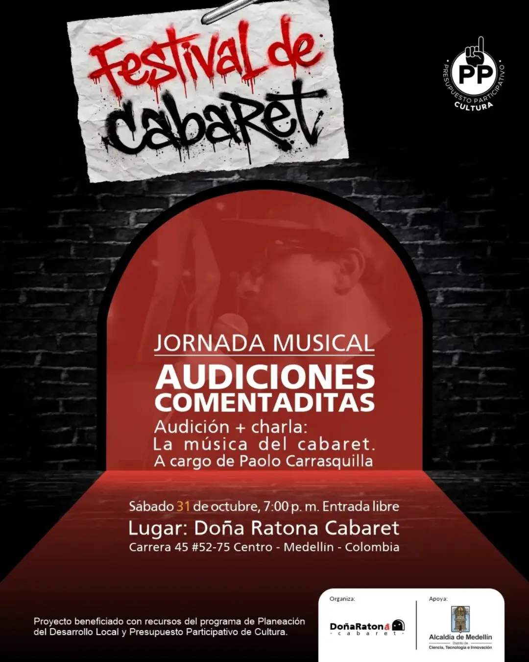 Audiciones Comentaditas: La Música del Cabaret
