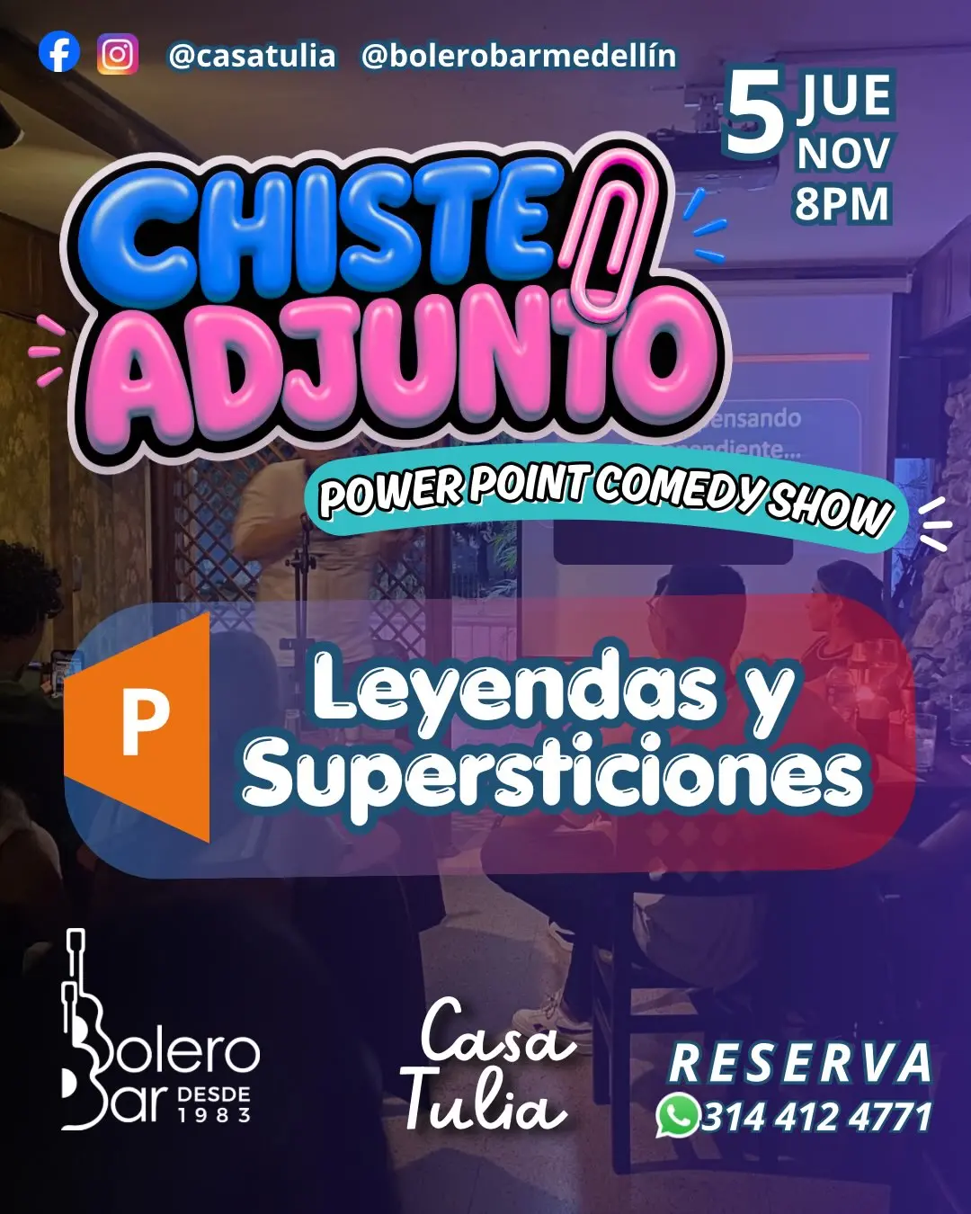 Chiste Adjunto: PowerPoint Comedy Show