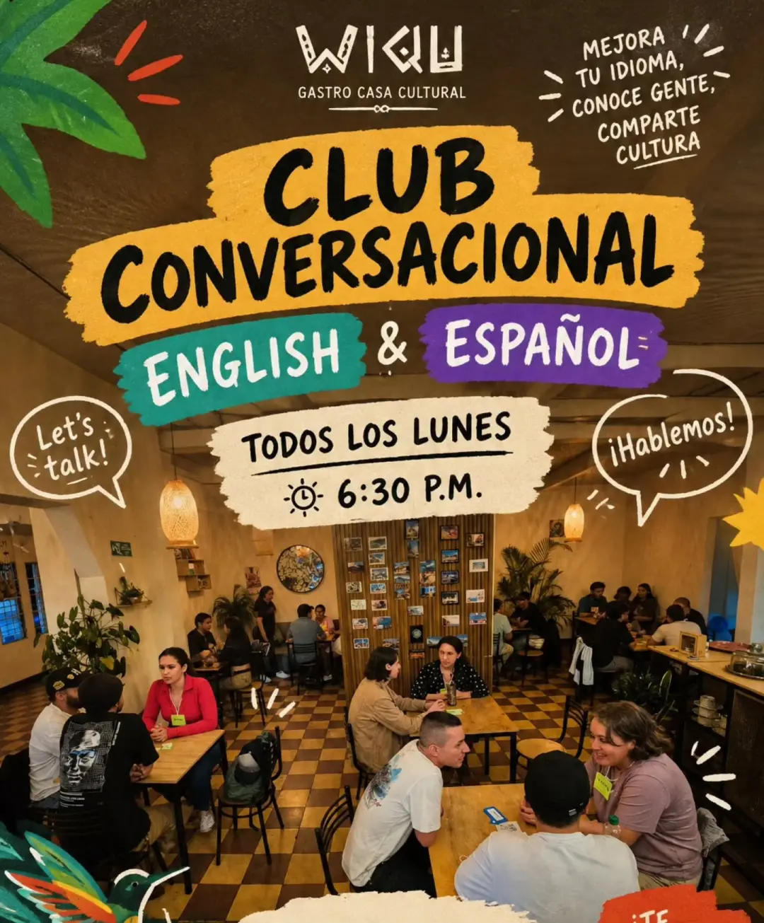 Club Conversacional de Inglés y Español