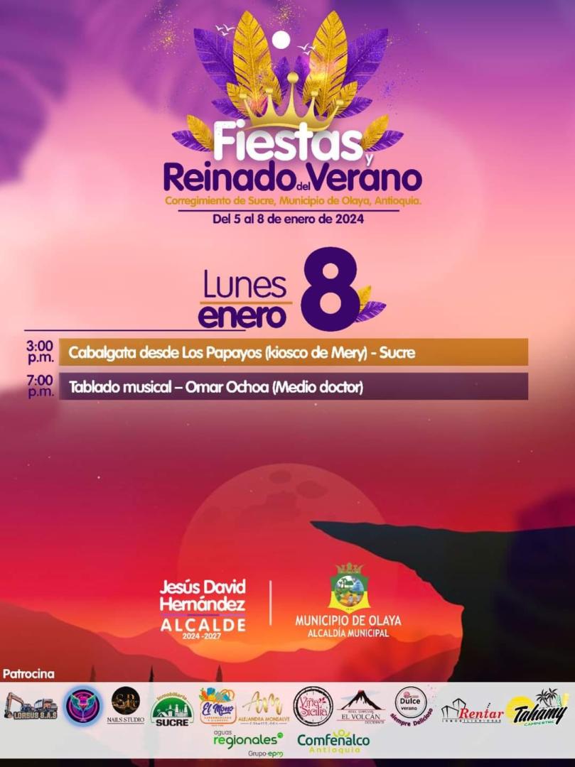 Programación Fiestas y Reinado del Verano 2024