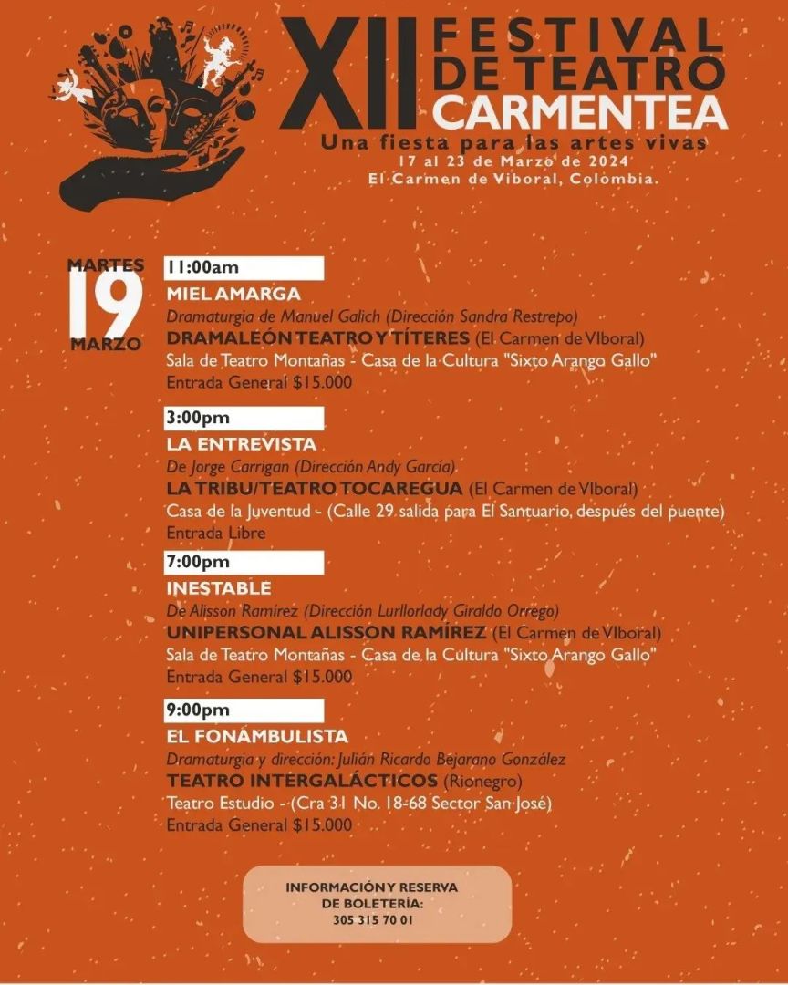 XII Festival de Teatro CARMENTEA