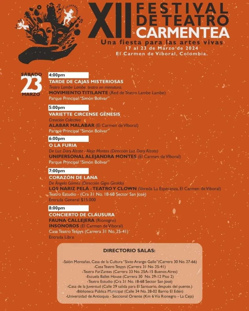 XII Festival de Teatro CARMENTEA