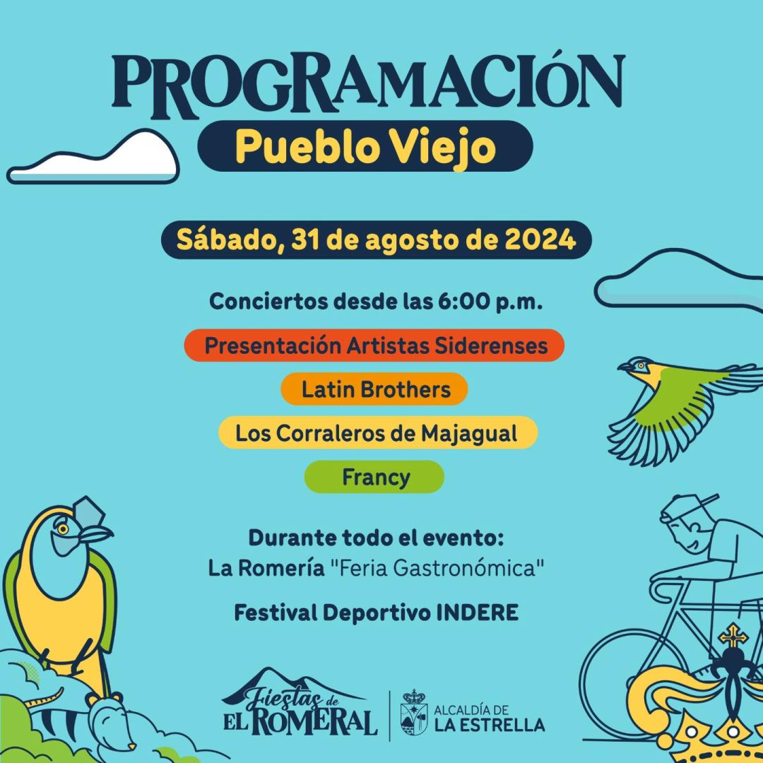 Programación Fiesta de el Romeral 2024