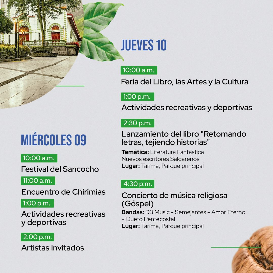 Programación Fiestas del Cacique Barroso 2024