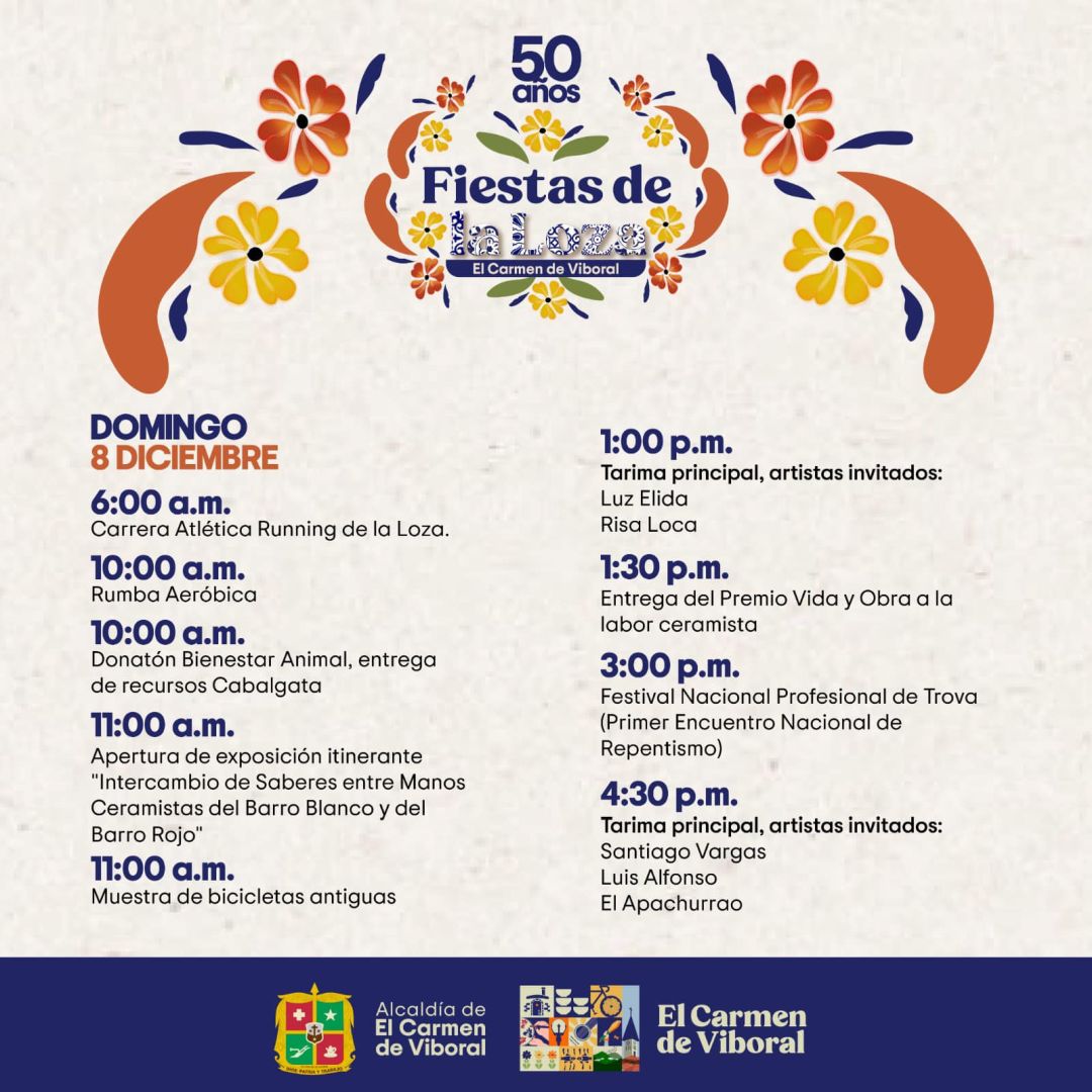 Programación Fiestas de la Loza 2024