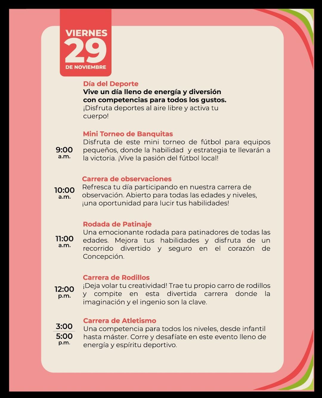 Programación Festival de la Guayaba 2024