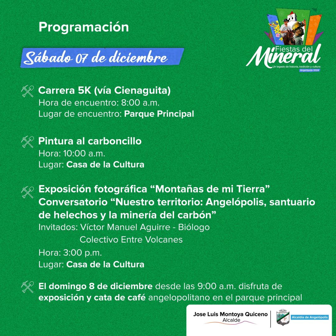 Programación Fiestas del Mineral 2024