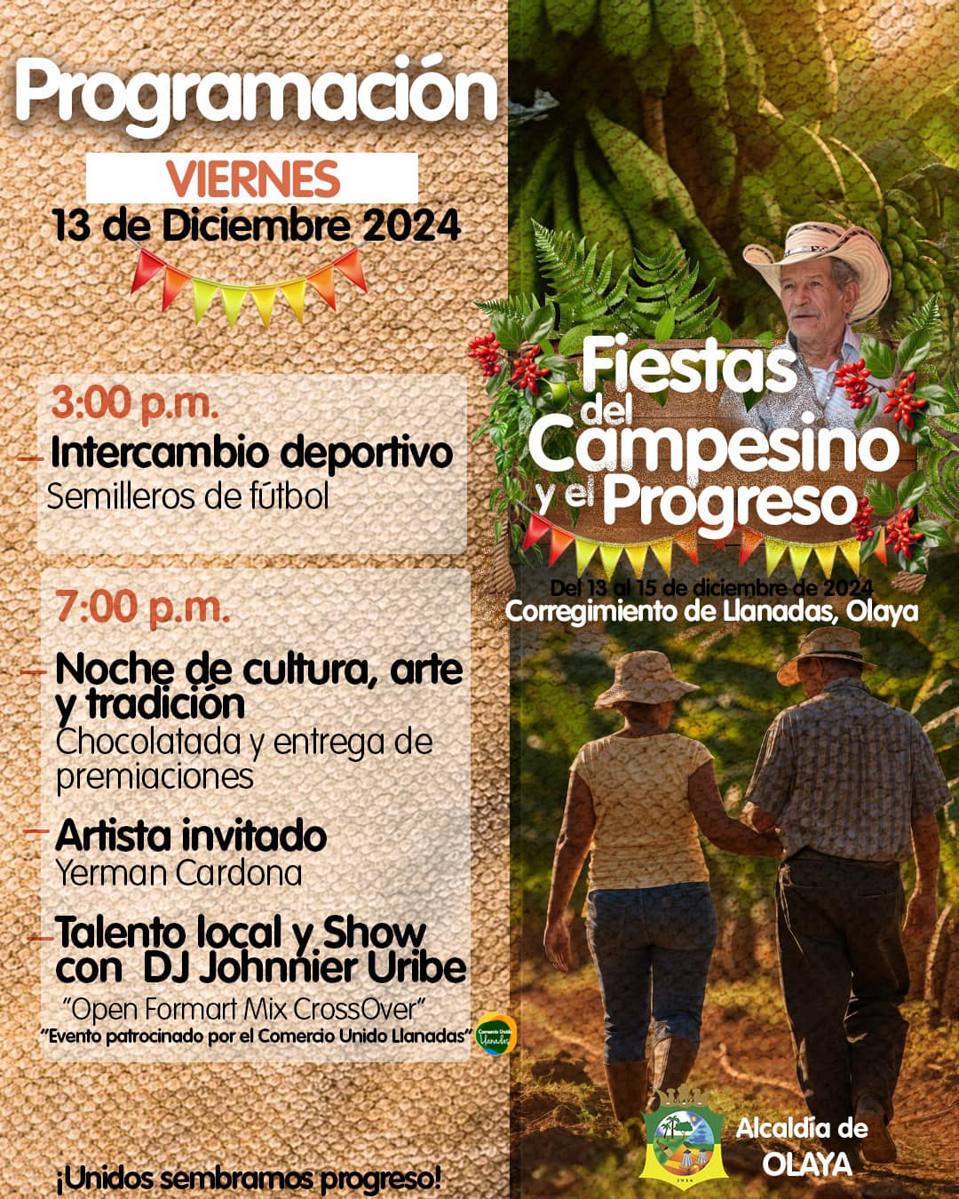 Programación Fiestas del Campesino y el Progreso 2024