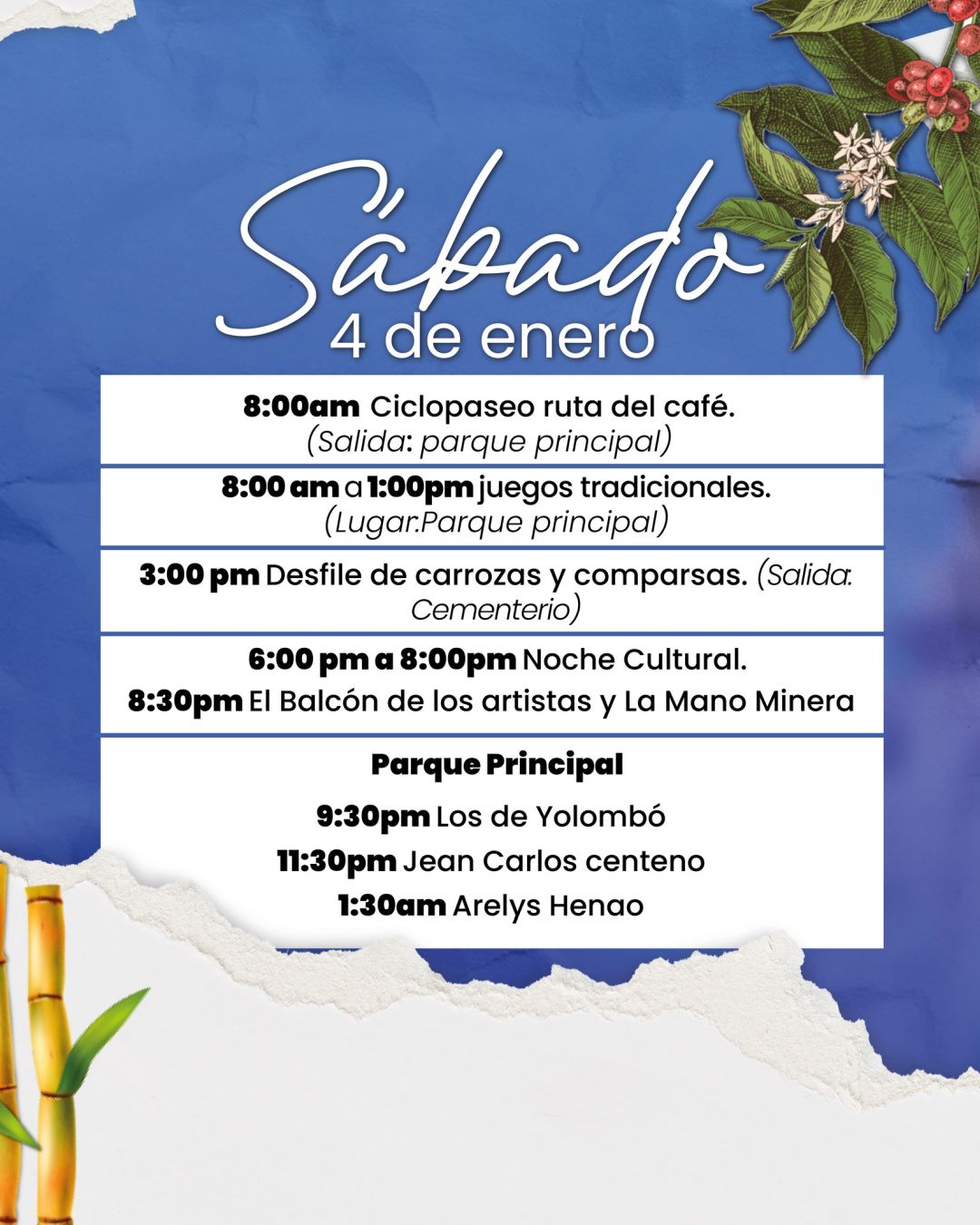 Programación Fiestas del Marquesado y la Molienda 2025
