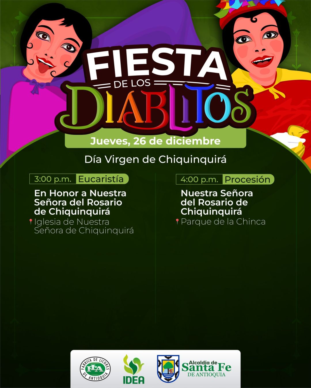 Programación Fiestas de los Diablitos 2024