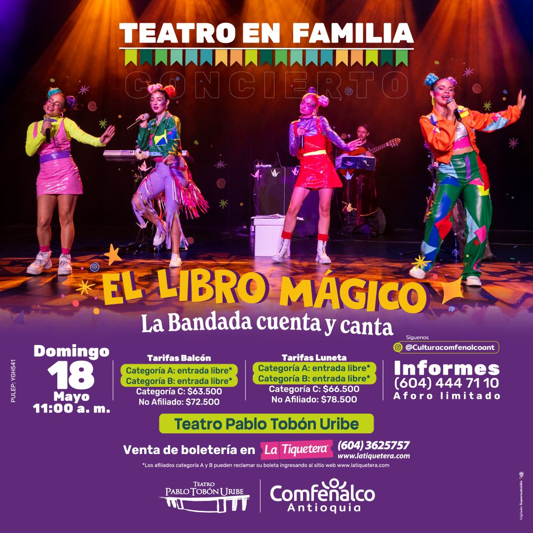 Teatro en familia: El libro mágico