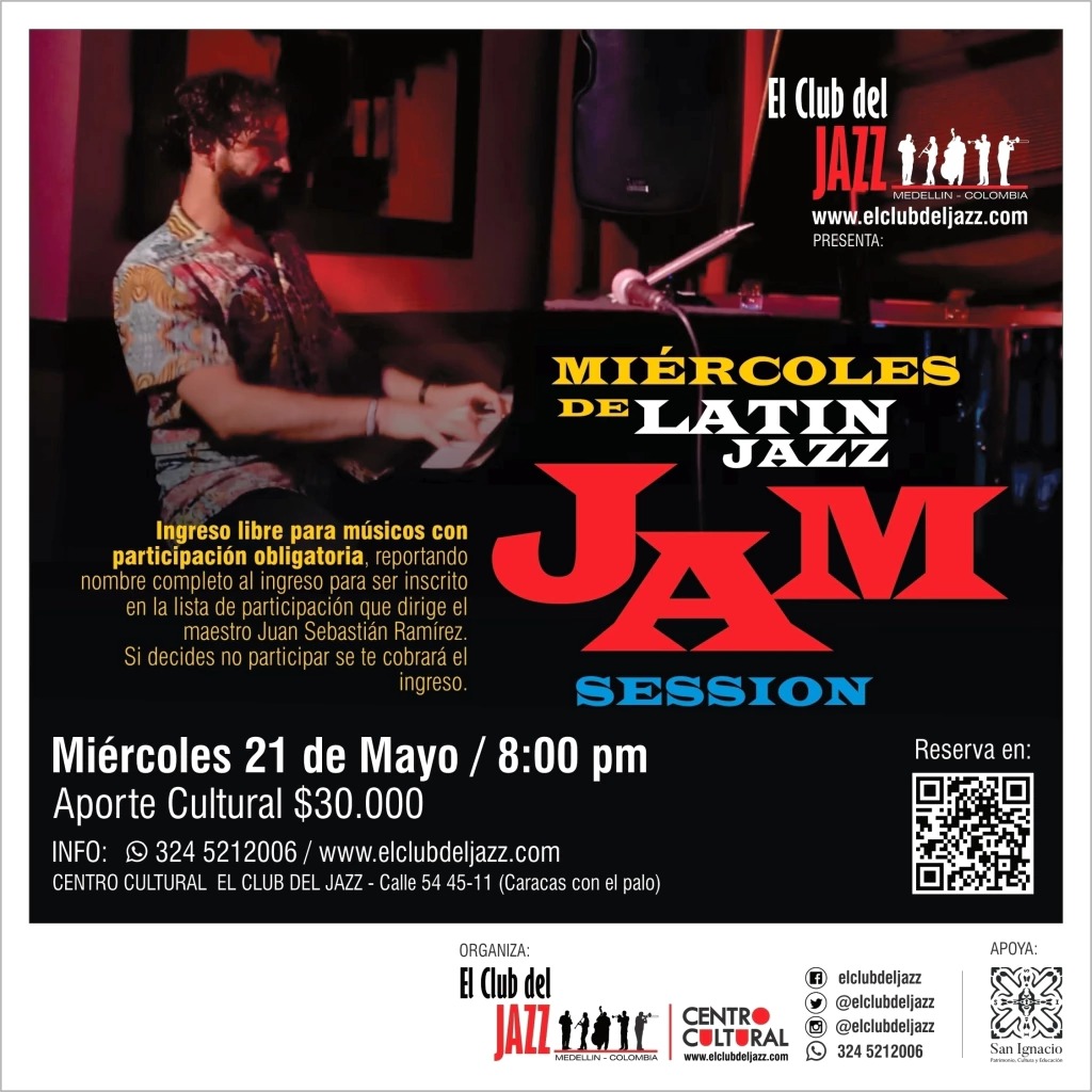 Miércoles de Latín Jazz con Jam Session