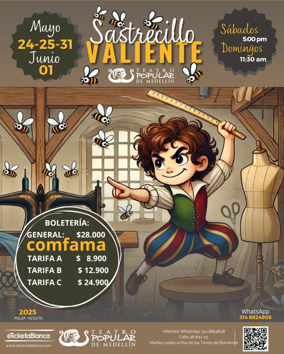 Sastrecillo Valiente