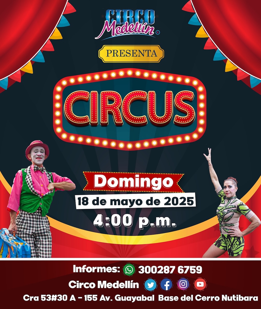 Magia y emoción en el Circo de Medellín