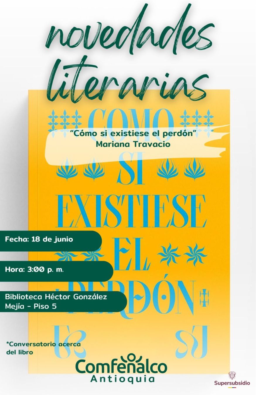 Novedades Literarias: Cómo si existiese el perdón