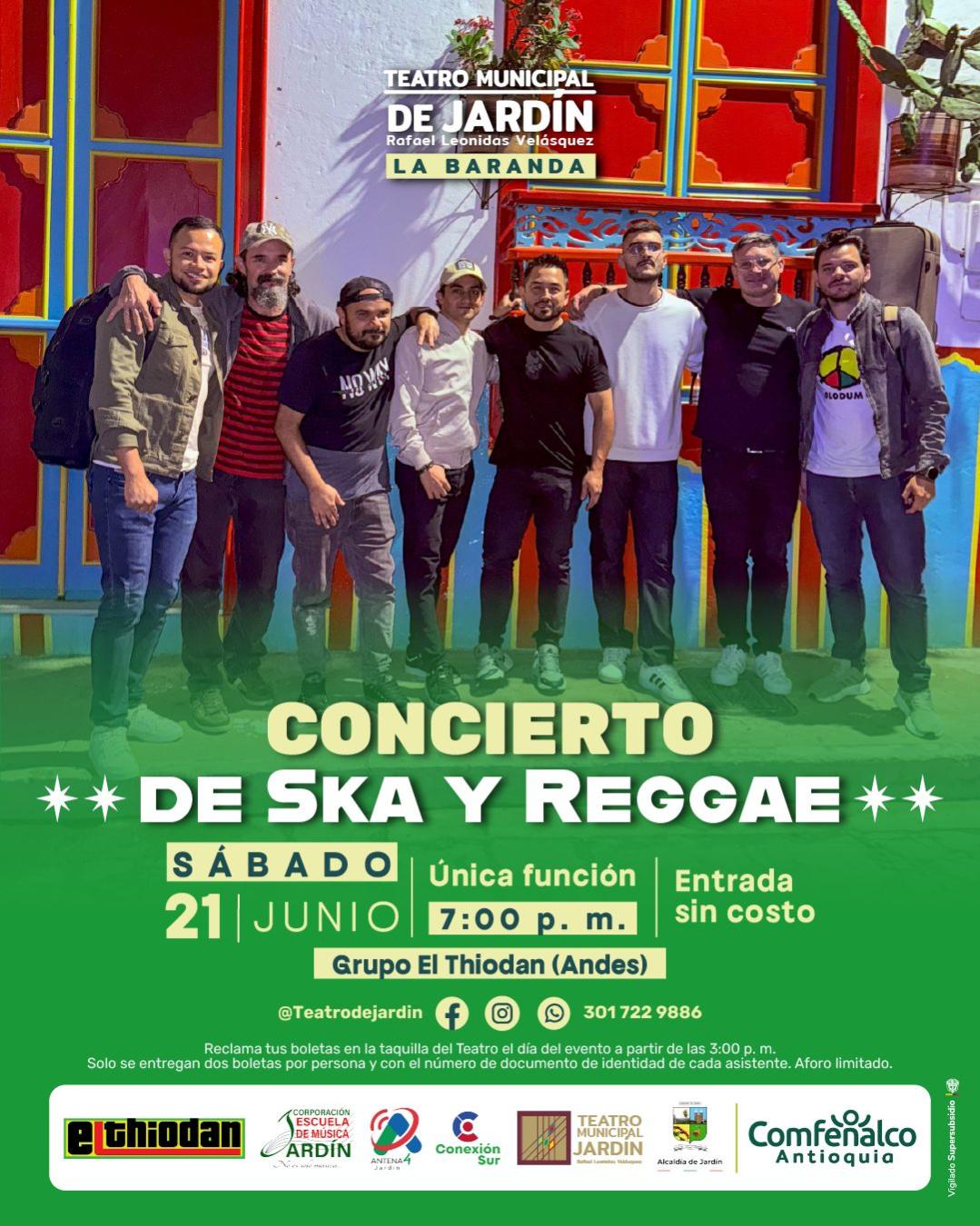 Concierto de Ska y Reggae