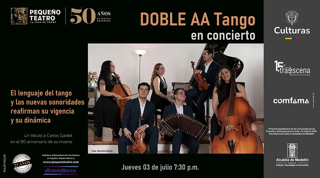 Doble AA Tango en concierto