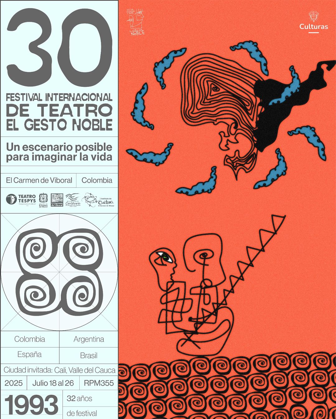 XXX Festival Internacional de Teatro El Gesto Noble 2025