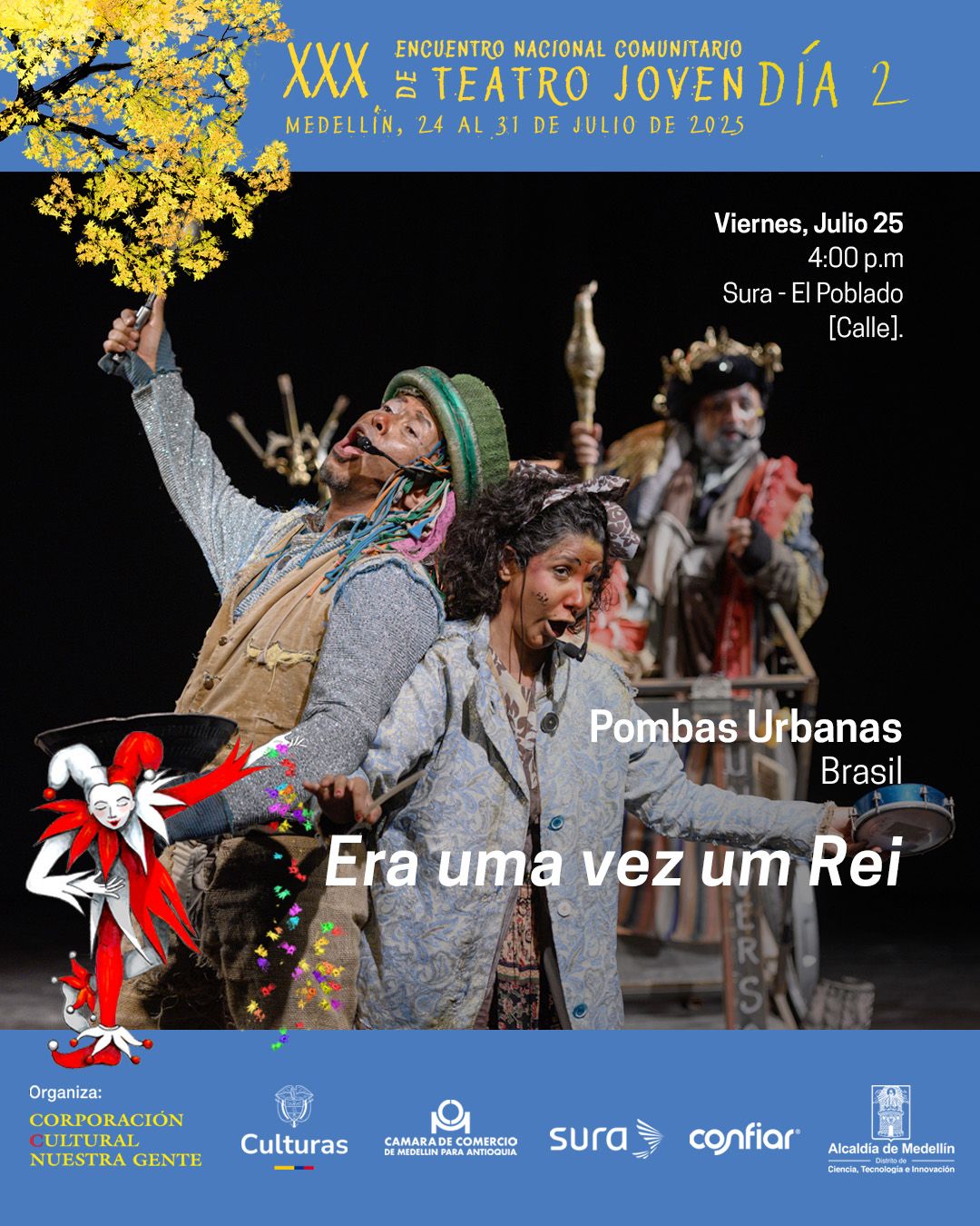 Programación XXX Encuentro Nacional Comunitario de Teatro Joven