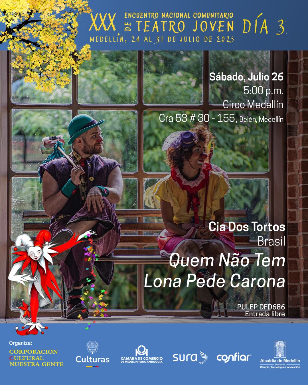 Programación XXX Encuentro Nacional Comunitario de Teatro Joven