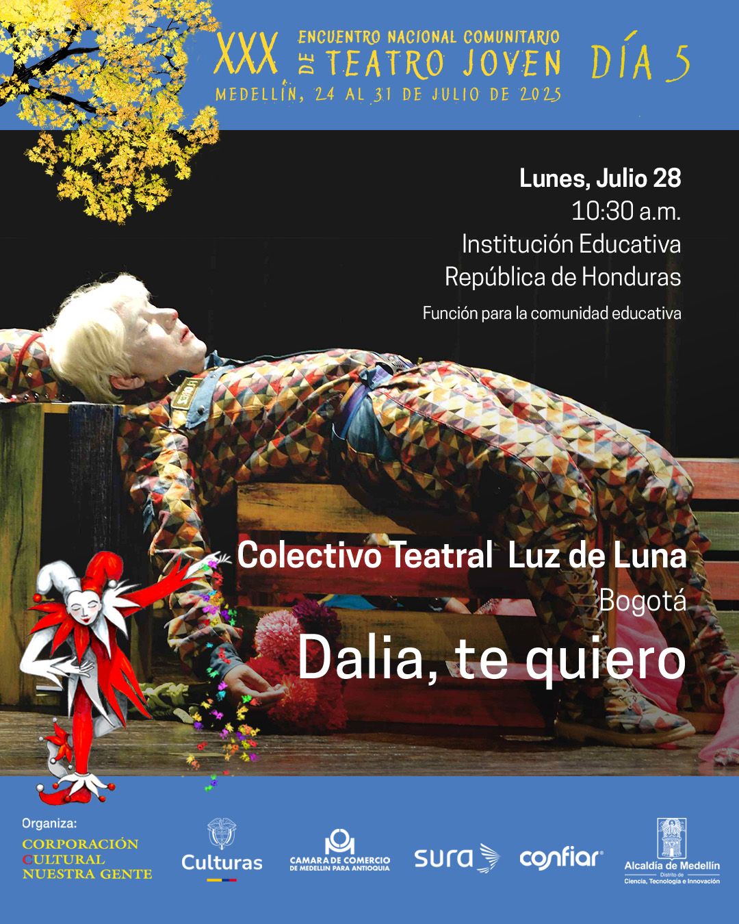 Programación XXX Encuentro Nacional Comunitario de Teatro Joven