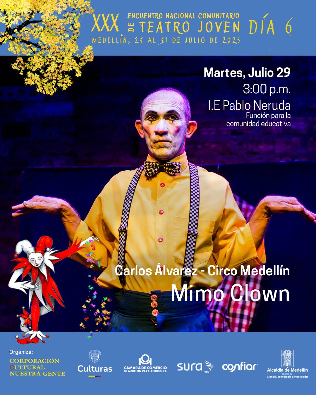 Programación XXX Encuentro Nacional Comunitario de Teatro Joven