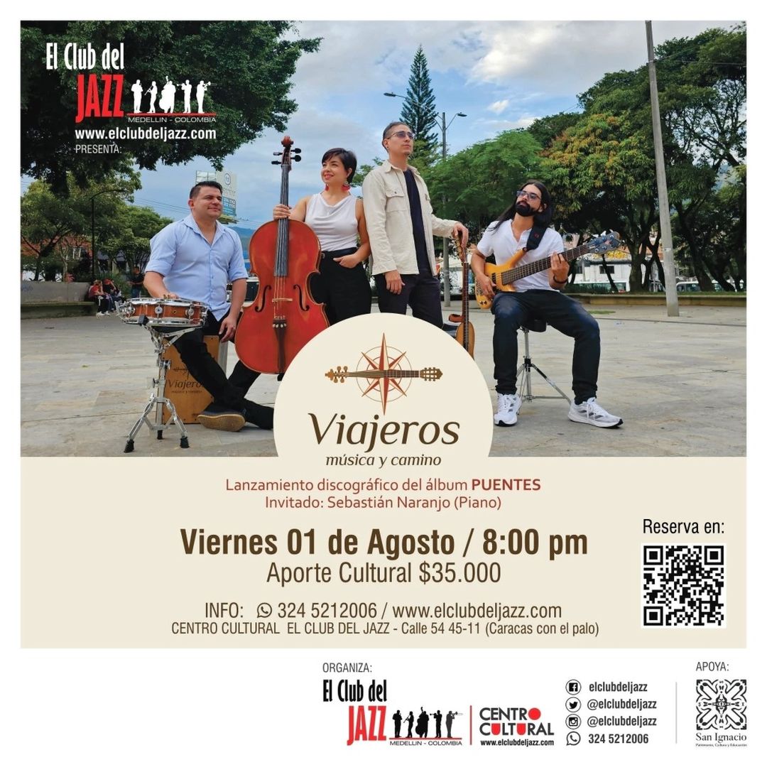 Viajeros lanzamiento discográfico de Puentes