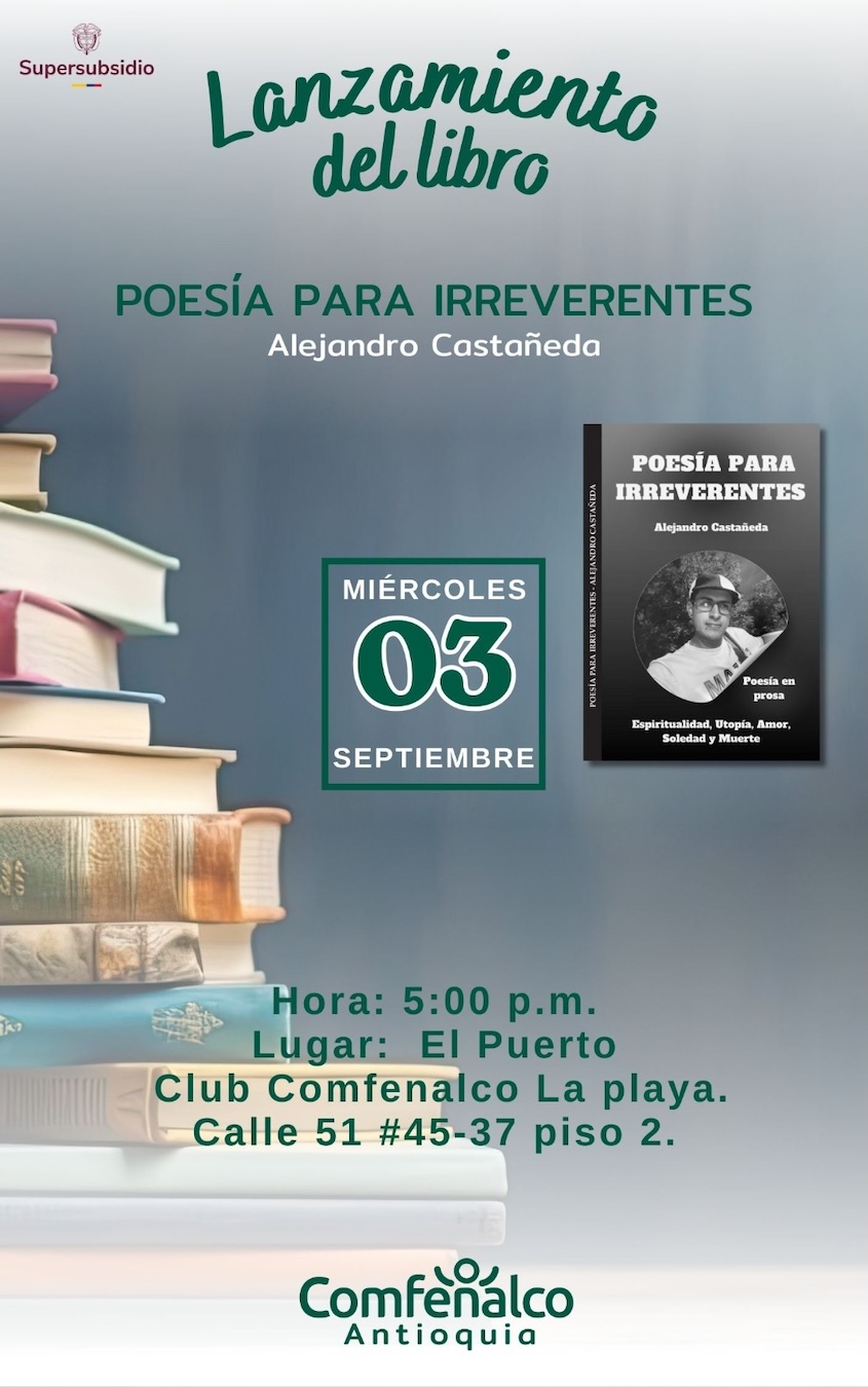 Lanzamiento del libro: Poesía para irreverentes